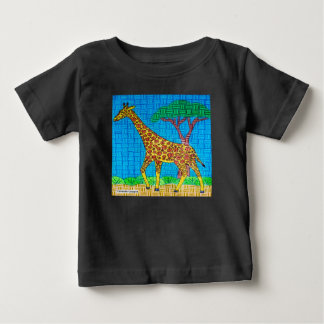 T-shirt Pour Bébé Giraffe (vivid) - T-shirt bébé