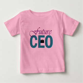 T-shirt Pour Bébé Girl Power : futur PDG