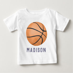 T-shirt Pour Bébé Girls Modern Basketball Jersey Nombre Sports