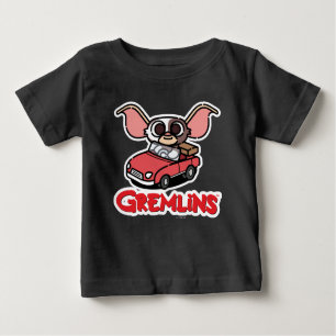 T-shirt Pour Bébé Gizmo Pilote comique mite
