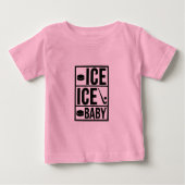 T-shirt Pour Bébé Glace (Devant)