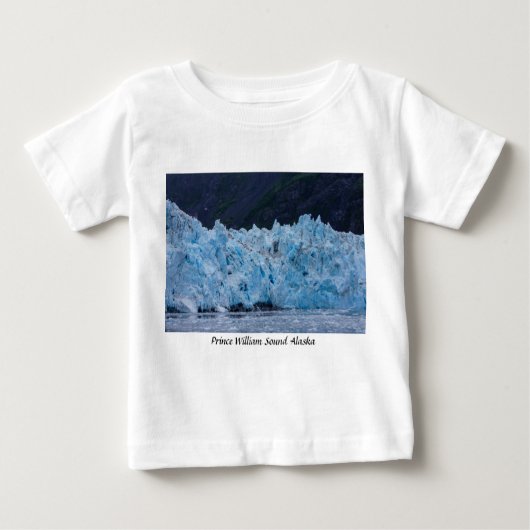 T-shirt Pour Bébé Glacier in Prince William Sound Alaska (Devant)