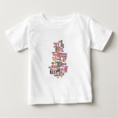 T-shirt Pour Bébé Global Groove : Hakuna Matata dans chaque langue (Devant)
