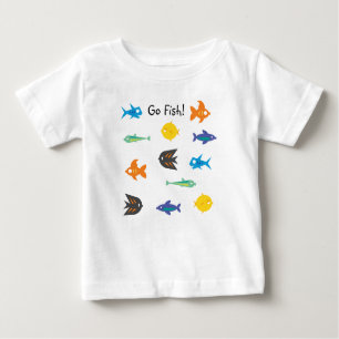 T-shirt Pour Bébé Go Fish_Quelques Choses Fishy_Go Fish !