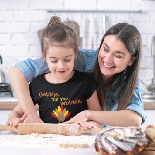 T-shirt Pour Bébé Gobble jusqu'à ce que vous tournez
