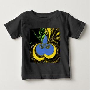 T-shirt Pour Bébé Gold Blue
