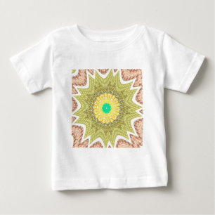 T-shirt Pour Bébé Golden Yellow African ethnie tribale motif Art