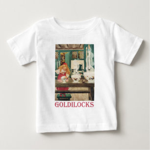 T-shirt Pour Bébé Goldilocks et les trois ours