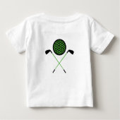 T-shirt Pour Bébé Golf Club et Ball (Dos)