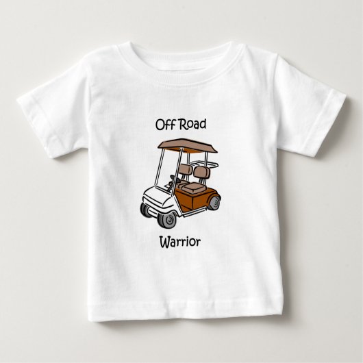 T-shirt Pour Bébé Golf drôle (Devant)