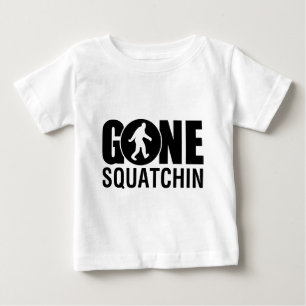 T-shirt Pour Bébé Gone Squatchin