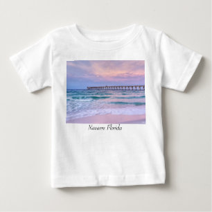 T-shirt Pour Bébé Good Morning Navarre Beach Pier
