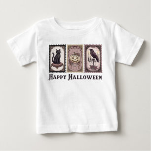 T-shirt Pour Bébé Gothique Épouvantable Halloween, Décor céleste sor