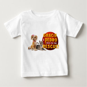 T-shirt Pour Bébé Gracie & Pedro Dynamic Duo