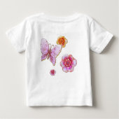 T-shirt Pour Bébé Graffiti Flutterby Bijoux pour BABY (Dos)