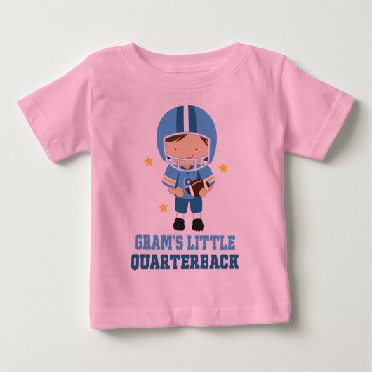 T-shirt Pour Bébé Grammes de petit stratège (Devant)