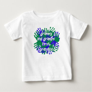 T-shirt Pour Bébé Grammy et Gramps