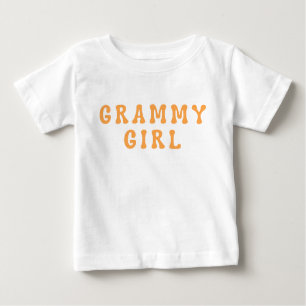 T-shirt Pour Bébé Grammy Girl Matching grand-mère et petite-fille