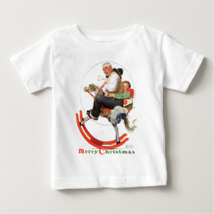 T-shirt Pour Bébé Grampes sur Rocking Horse