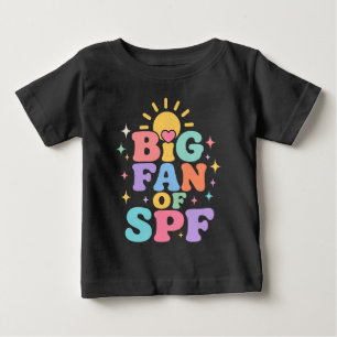 T-shirt Pour Bébé Grand fan de la protection solaire SPF en été
