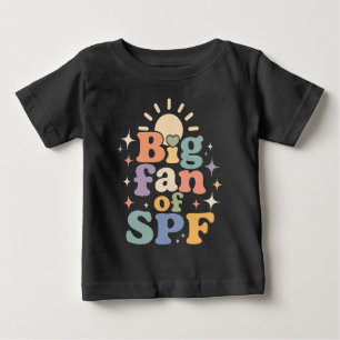 T-shirt Pour Bébé Grand fan de la protection solaire SPF en été