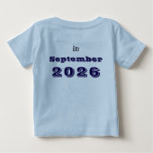 T-shirt Pour Bébé Grand frère (Dos)