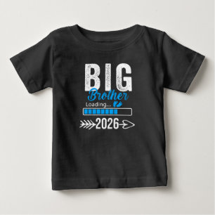 T-shirt Pour Bébé Grand Frère Chargement 2026, Promu Grand Frère