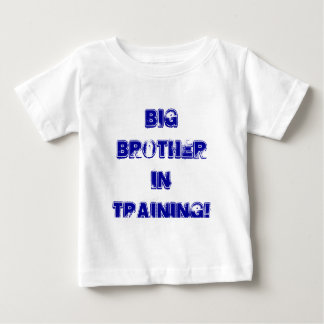 T-SHIRT POUR BÉBÉ GRAND FRÈRE EN FORMATION !