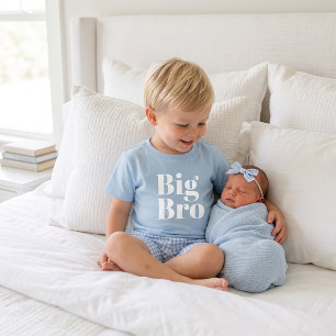 T-shirt Pour Bébé Grand frère Famille avec fratrie assortie