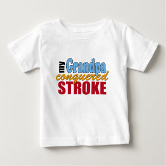 T-shirt Pour Bébé Grand-père Stroke Survivant