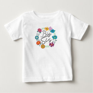 T-SHIRT POUR BÉBÉ GRANDE SŒUR