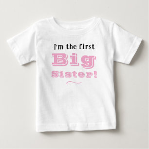 T-shirt Pour Bébé Grande Sœur avec Âge