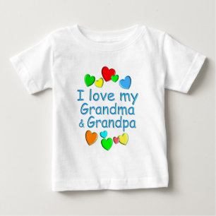 T-shirt Pour Bébé Grands-parents
