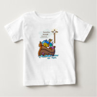 Grandson Baptême Noah's Ark Personnalisé