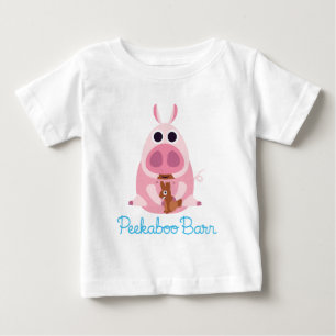 T-shirt Pour Bébé Grange semi-transparente Pâques circonspect le