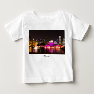 T-shirt Pour Bébé Grant Park Chicago