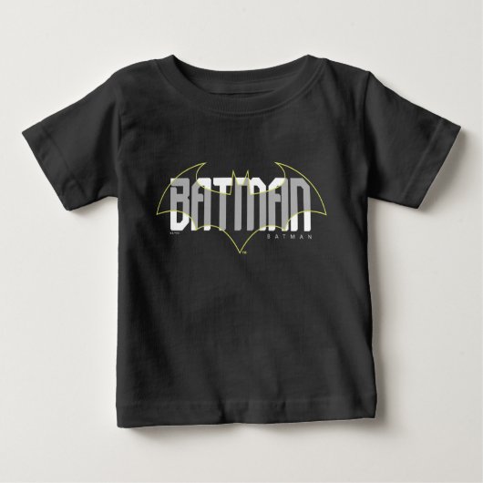T-shirt Pour Bébé Graphique de nom haute technologie Batman (Devant)