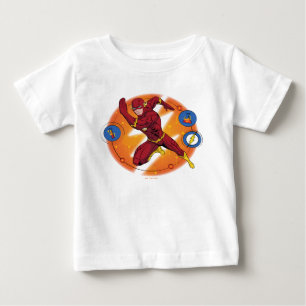 T-shirt Pour Bébé Graphique d'exécution du laboratoire Flash de dess