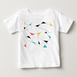 T-shirt Pour Bébé Graphique géométrique moderne, tendance, simple et