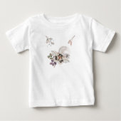T-shirt Pour Bébé Graphique Moonlit Moth (Devant)