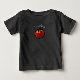 T-shirt Pour Bébé Graphique rustique pomodoro tomate italienne