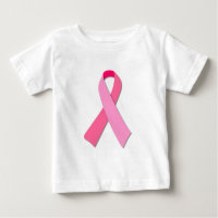 Graphisme moderne de sensibilisation au ruban rose