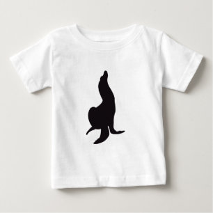 T-shirt Pour Bébé Gravure du bois vintage de joint