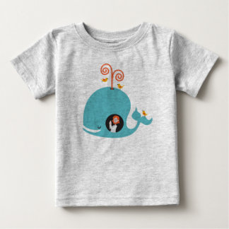 T-shirt Pour Bébé Gray Kids Shirt Bible Story Jonah et The Whale