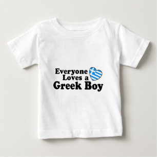 T-shirt Pour Bébé Grec Boy