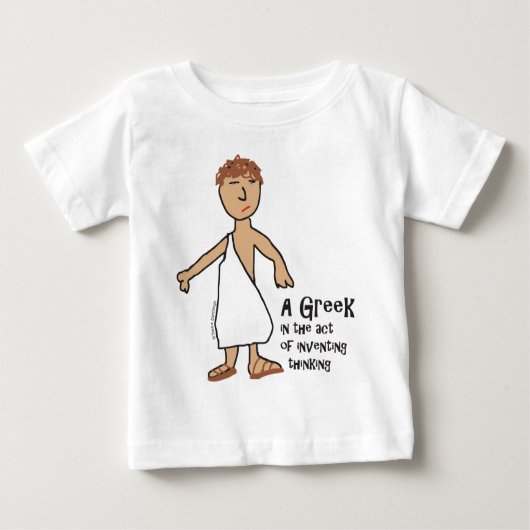 T-shirt Pour Bébé Greek.pdf (Devant)