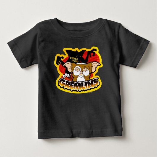T-shirt Pour Bébé Gremlins | Gizmo Stripe (Devant)