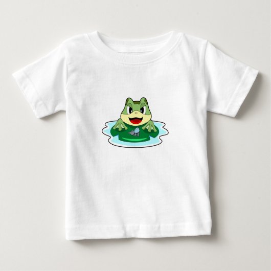 T-shirt Pour Bébé Grenouille (Devant)