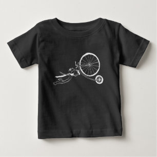 T-shirt Pour Bébé Grenouille cycliste