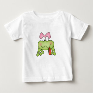 T-shirt Pour Bébé Grenouille de fille mûre
